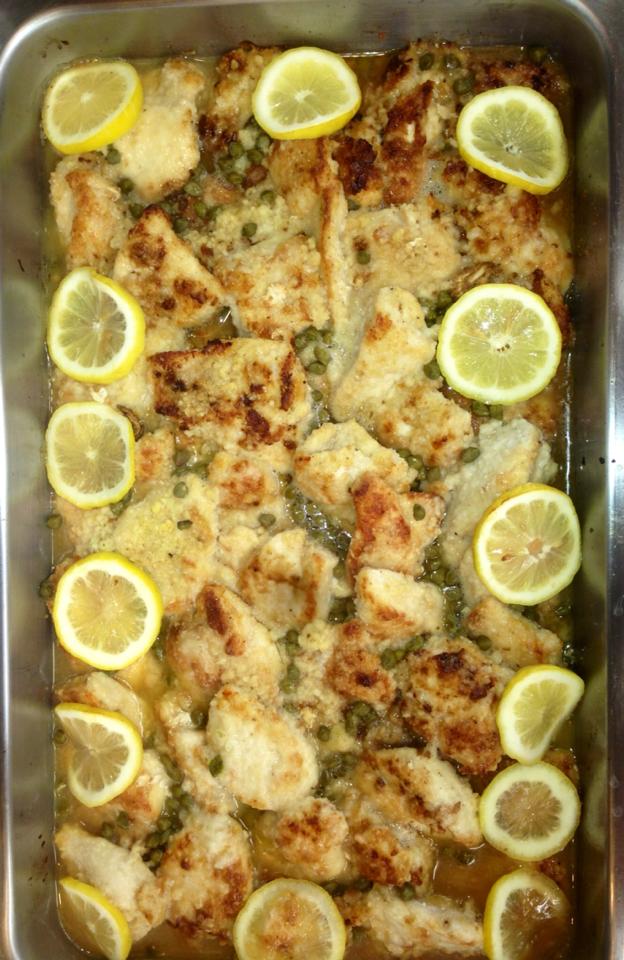 Sprague Signature Dishes Catering Services - Chicken Piccata