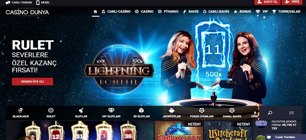 Casinodünya Casino Sitesi Tanıtım Görseli