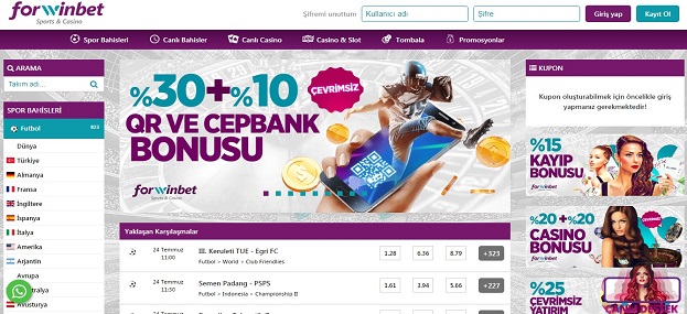 Forwinbet Bahis Sitesi Tanıtım Görseli