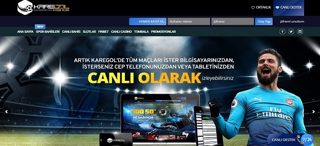 Karegol Bahis Sitesi Tanıtım Görseli