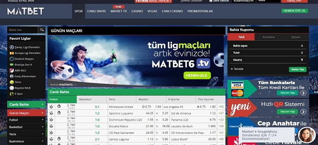 Matbet Bahis Sitesi Tanıtım Görseli
