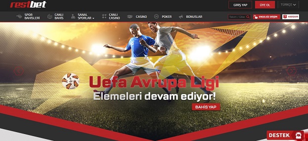 Restbet Bahis Sitesi Tanıtım Görseli