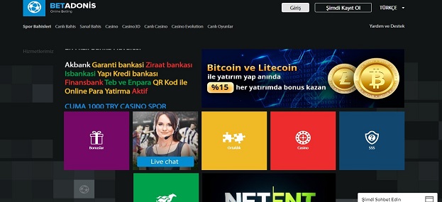 Betadonis Bahis Sitesi Tanıtım Görseli
