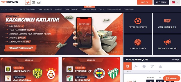 Betkanyon Bahis Sitesi Tanıtım Görseli
