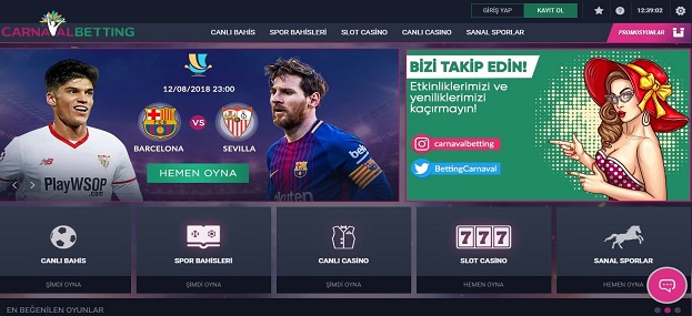 Carnavalbetting Bahis Sitesi Tanıtım Görseli