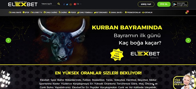 Elexbet Bahis Sitesi Tanıtım Görseli
