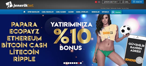 Jenerikbet Bahis Sitesi Tanıtım Görseli