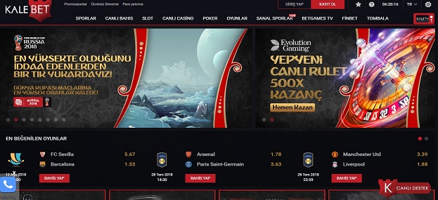 Kalebet Bahis Sitesi Tanıtım Görseli