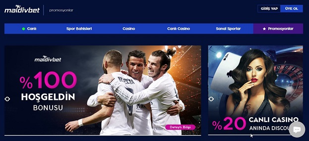 Maldivbet Bahis Sitesi Tanıtım Görseli