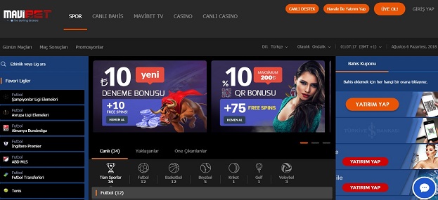 Mavibet Bahis Sitesi Tanıtım Görseli