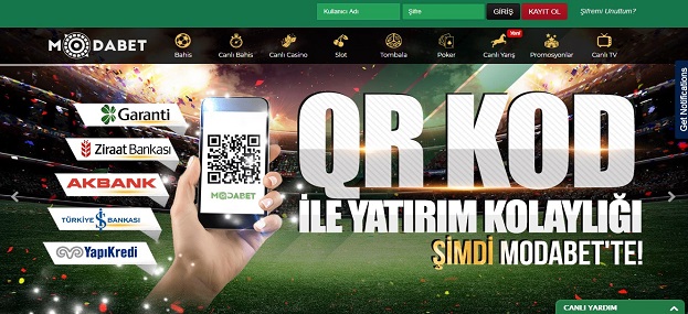 Modabet Bahis Sitesi Tanıtım Görseli