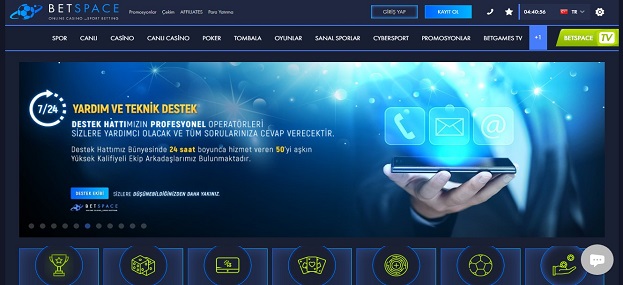 Betspace Bahis Sitesi Tanıtım Görseli