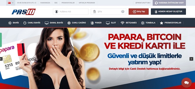 Pas10 Bahis Sitesi Tanıtım Görseli