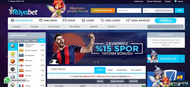Rüyabet Bahis Sitesi Tanıtım Görseli