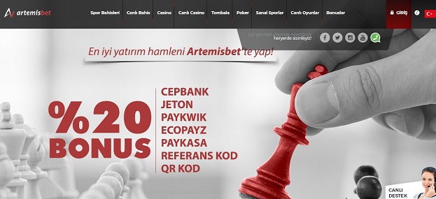 Artemisbet Bahis Sitesi Tanıtım Görseli