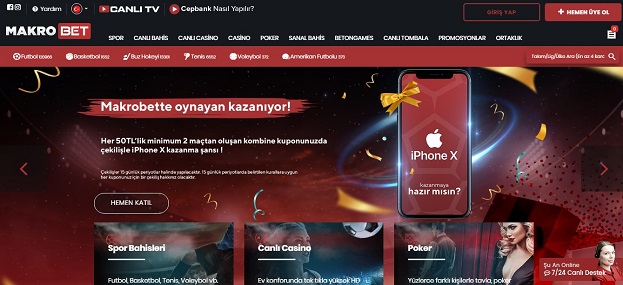 Makrobet Bahis Sitesi Tanıtım Görseli