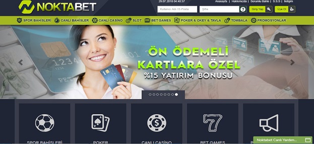 Noktabet Bahis Sitesi Tanıtm Görseli