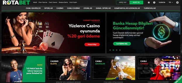 Rotabet Bahis Sitesi Tanıtım Görseli