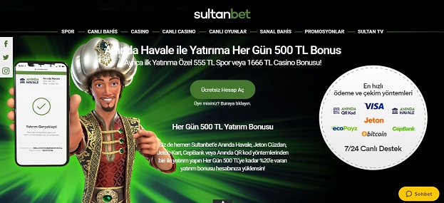 Sultanbet Bahis Sitesi Tanıtım Görseli