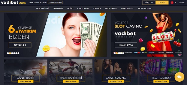 Vadibet Bahis Sitesi Tanıtım Görseli