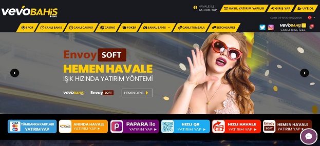 Vevobahis Bahis Sitesi Tanıtım Görseli