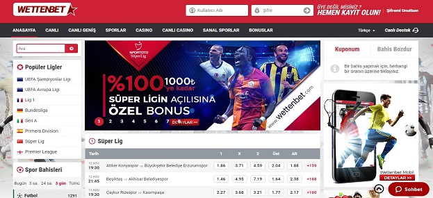 Wettenbet Bahis Sitesi Tanıtım Görseli